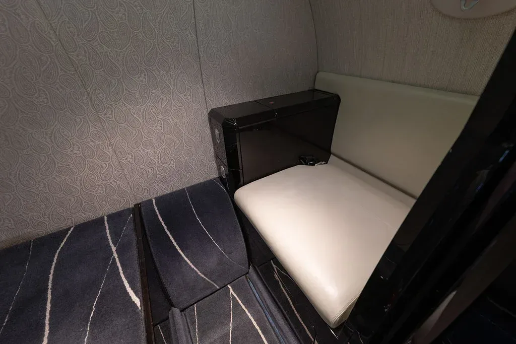 Cabin interior of a 2014 Cessna Citation.