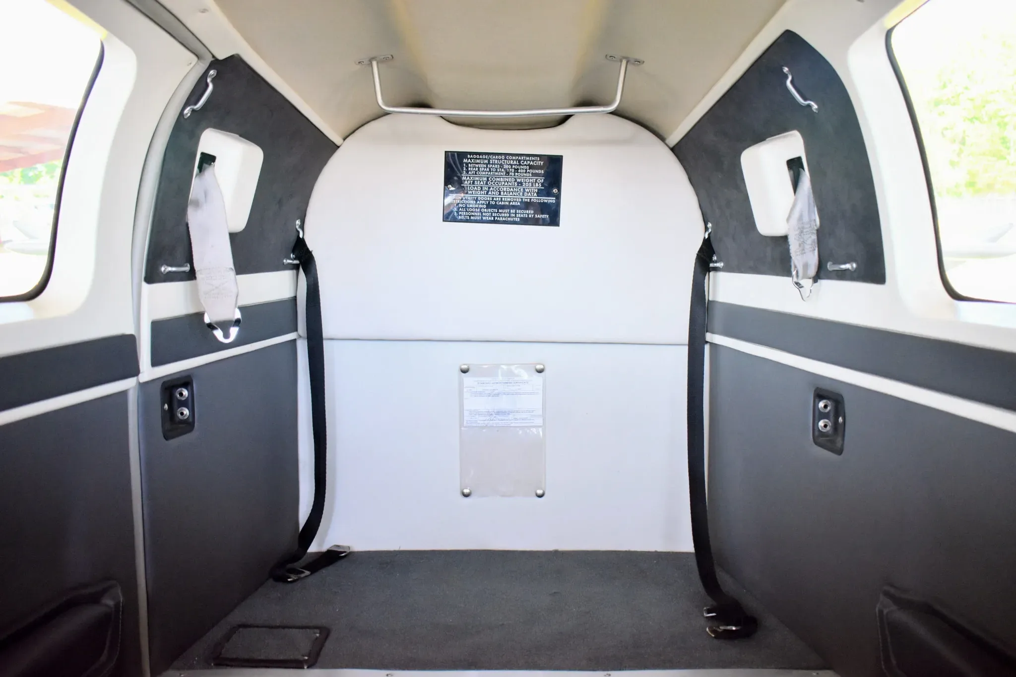 Cabin interior of a 2005 Beechcraft Bonanza.