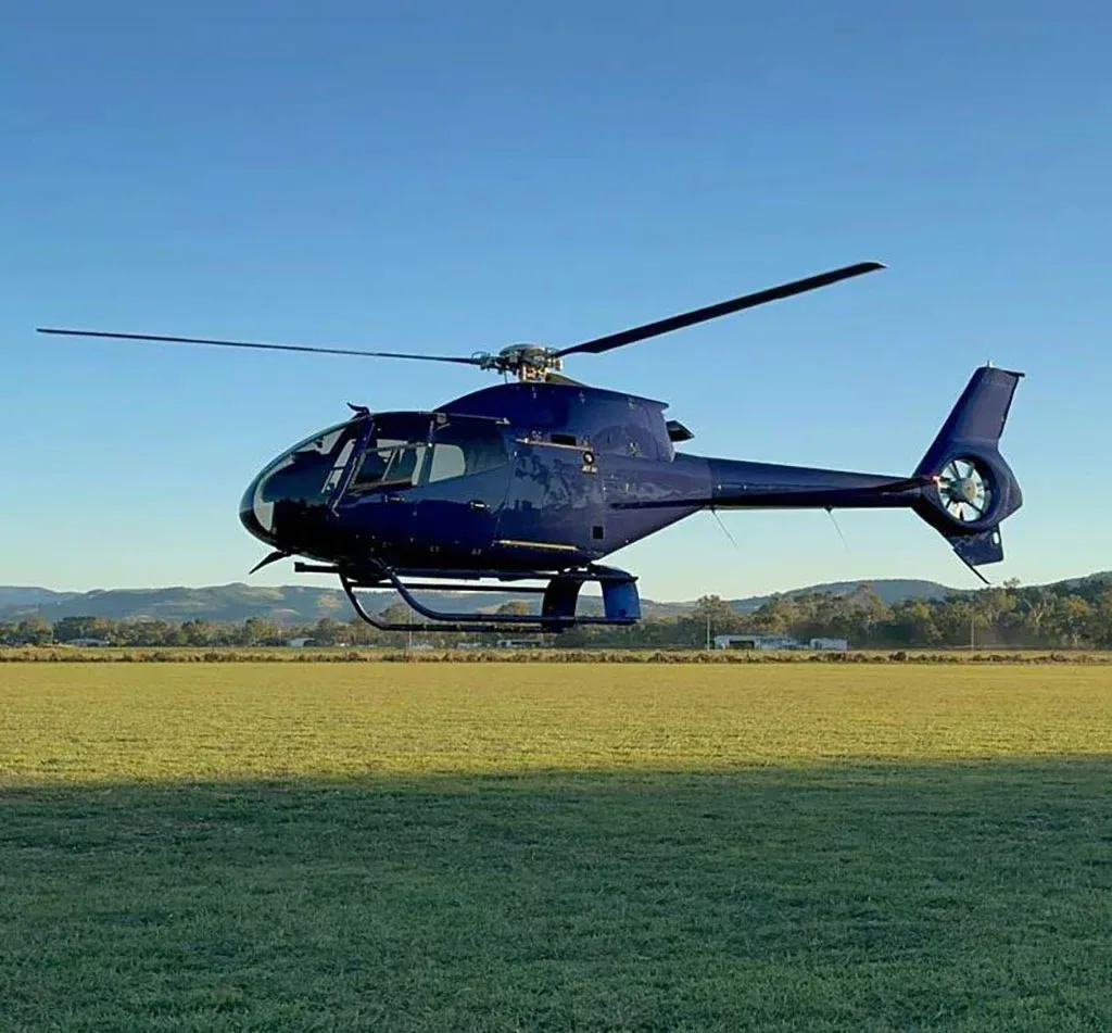Exterior view of a 2001 Eurocopter EC120B.