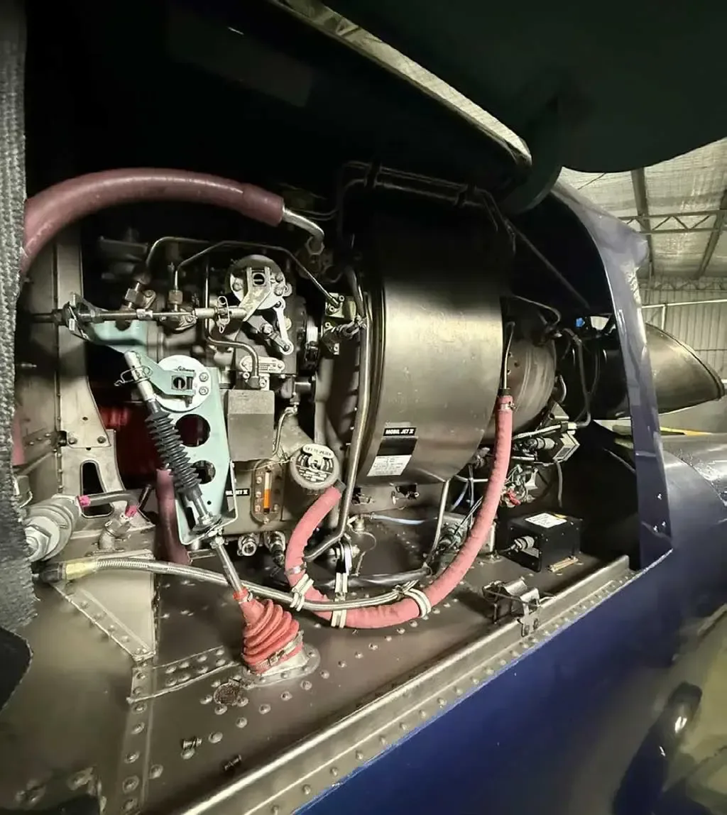 Cockpit and instrument panel of a 2001 Eurocopter EC120B.