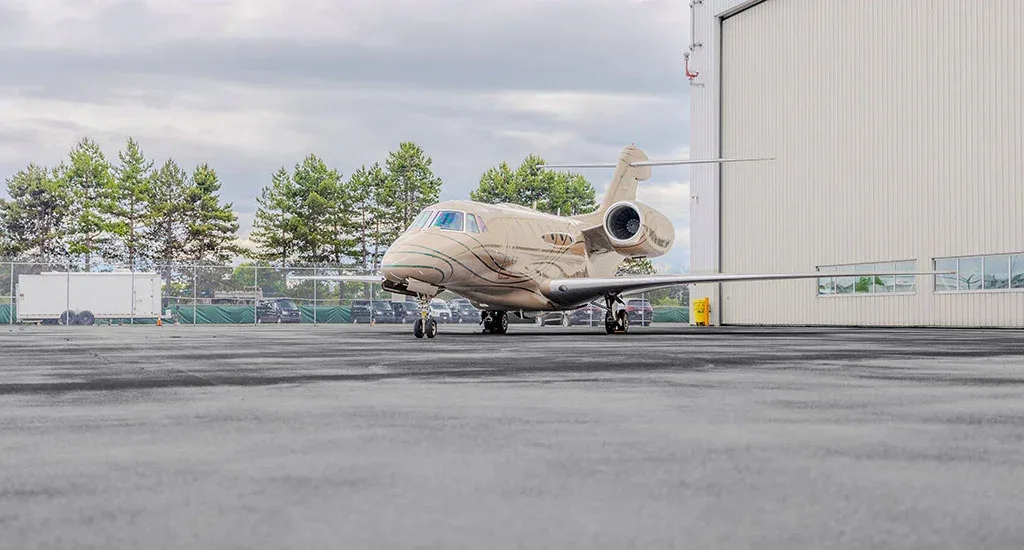 Exterior view of a 2000 Cessna Citation X.