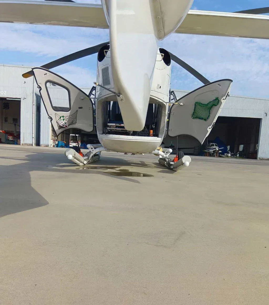 Exterior view of a 2006 Eurocopter EC-135-T2+.