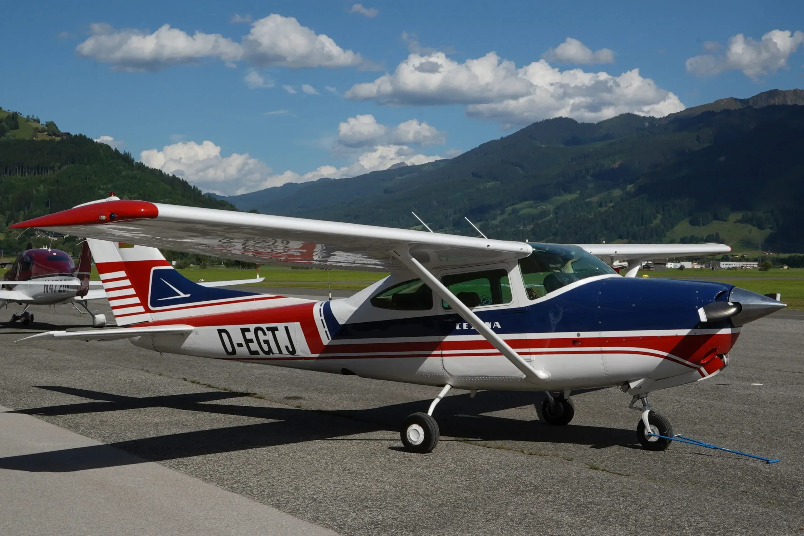 Exterior view of a 1980 Cessna.