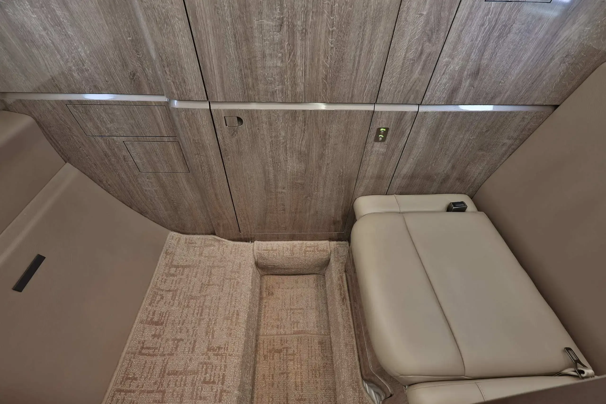 Cabin interior of a 1999 Cessna Citation.