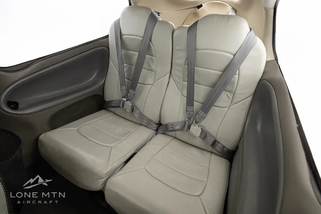 Cabin interior of a 2002 Cirrus SR22.
