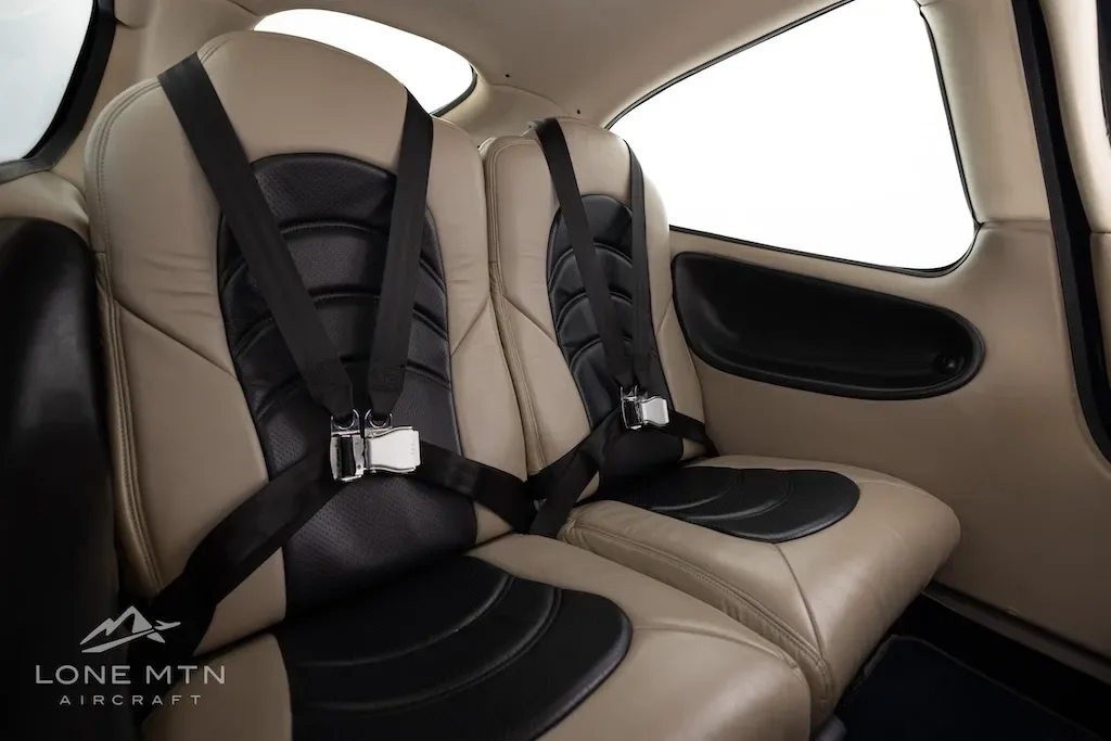 Cabin interior of a 2005 Cirrus.