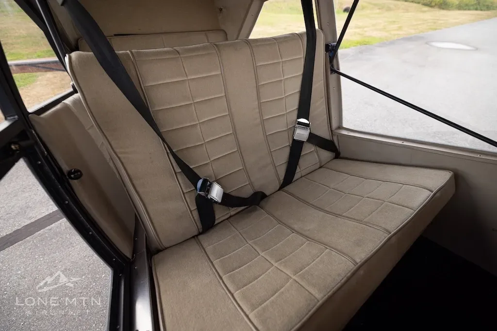 Cabin interior of a 1999 Maule.