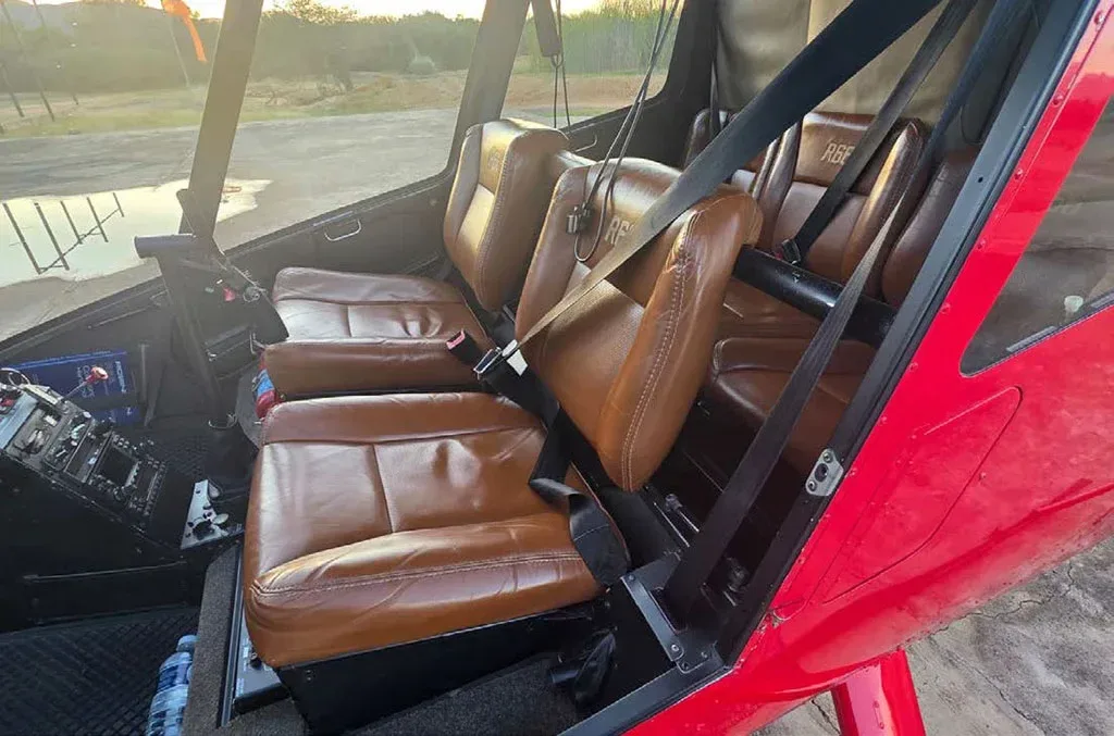 Cabin interior of a 2013 Robinson.