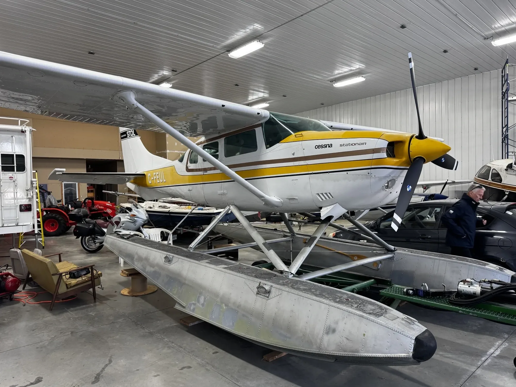 Exterior view of a 1974 Cessna.