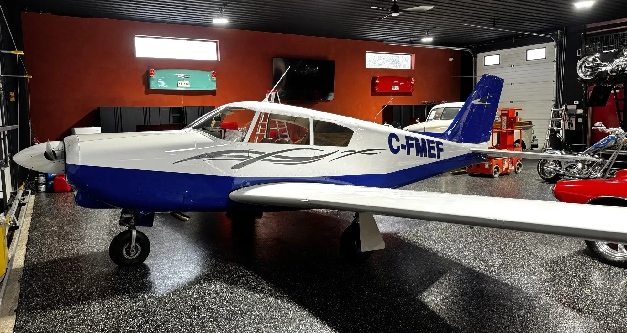 Marketing image of a 1960 Piper Comanche.