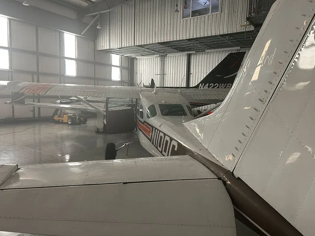 Exterior view of a 1979 Cessna.