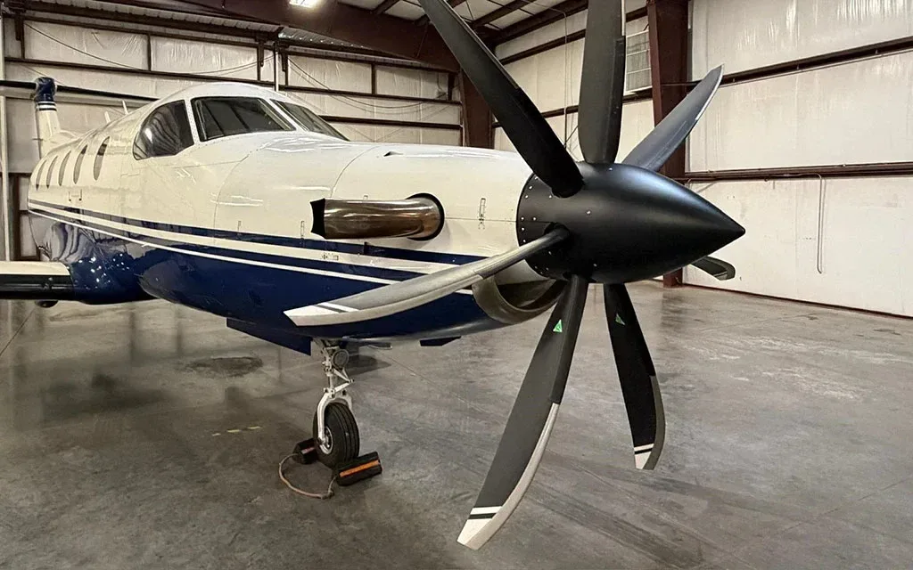 Exterior view of a 1999 Pilatus.