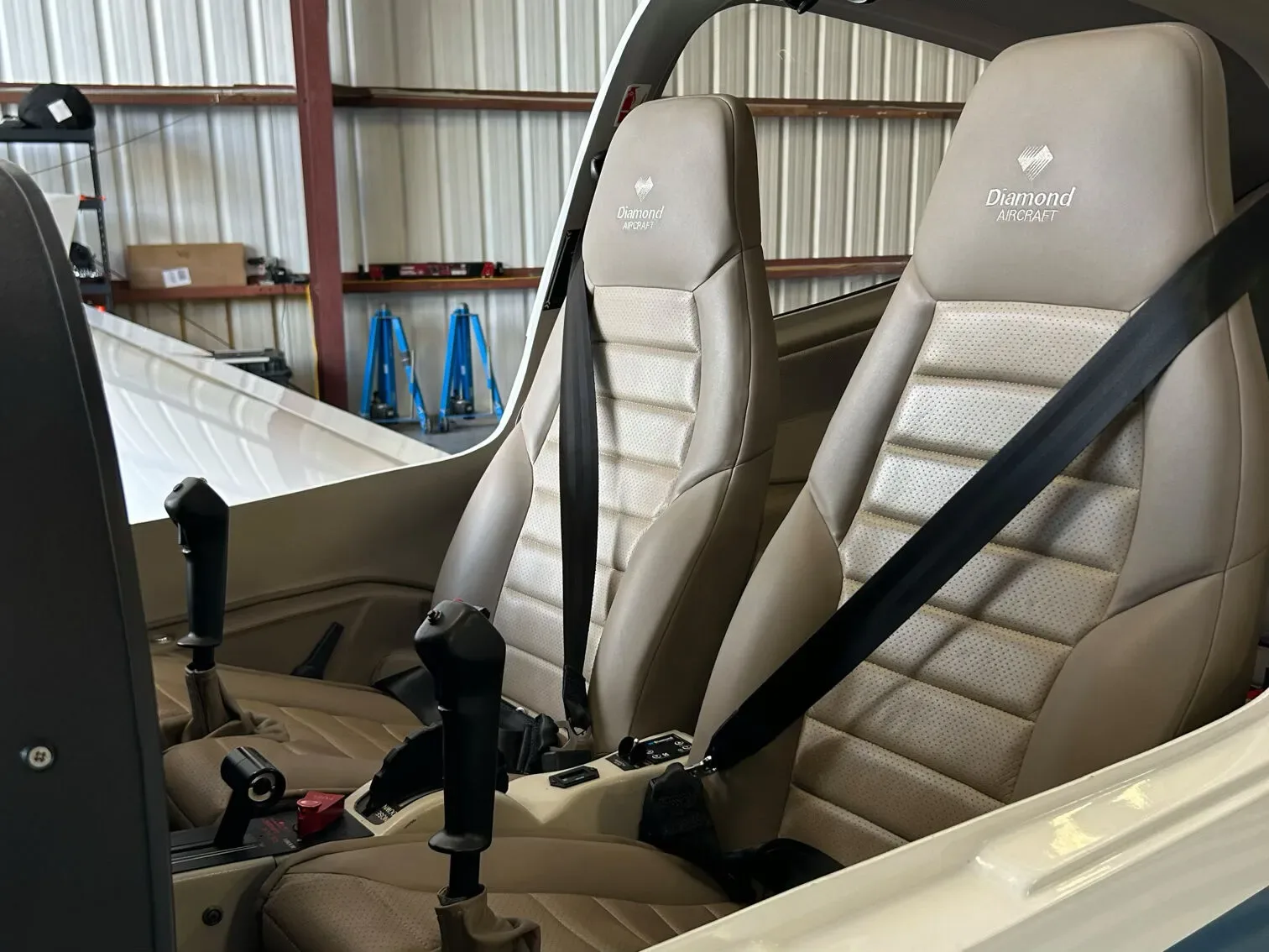 Cabin interior of a 2024 Diamond DA40.