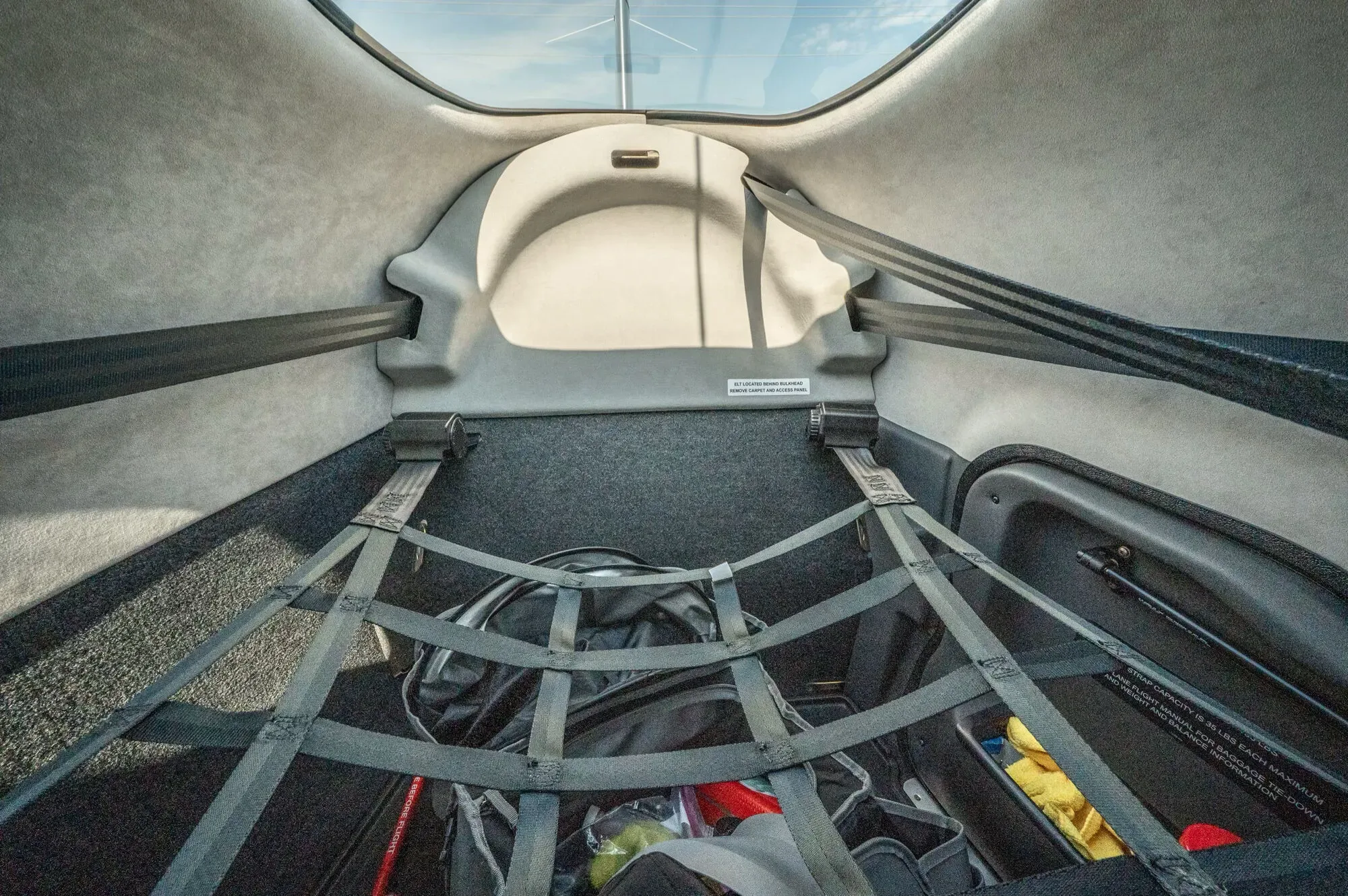 Cabin interior of a 2023 Cirrus.
