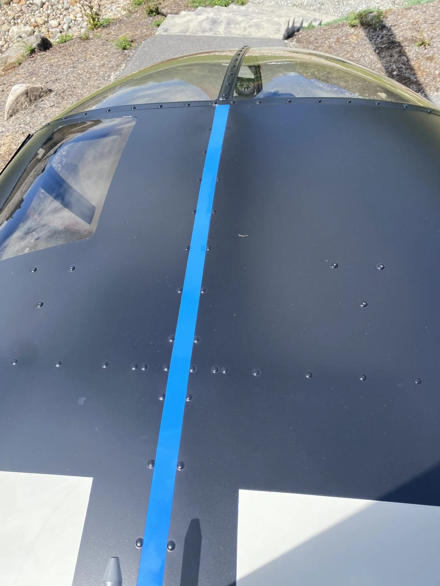 Engine detail of a 2012 Robinson R44 RAVEN II.