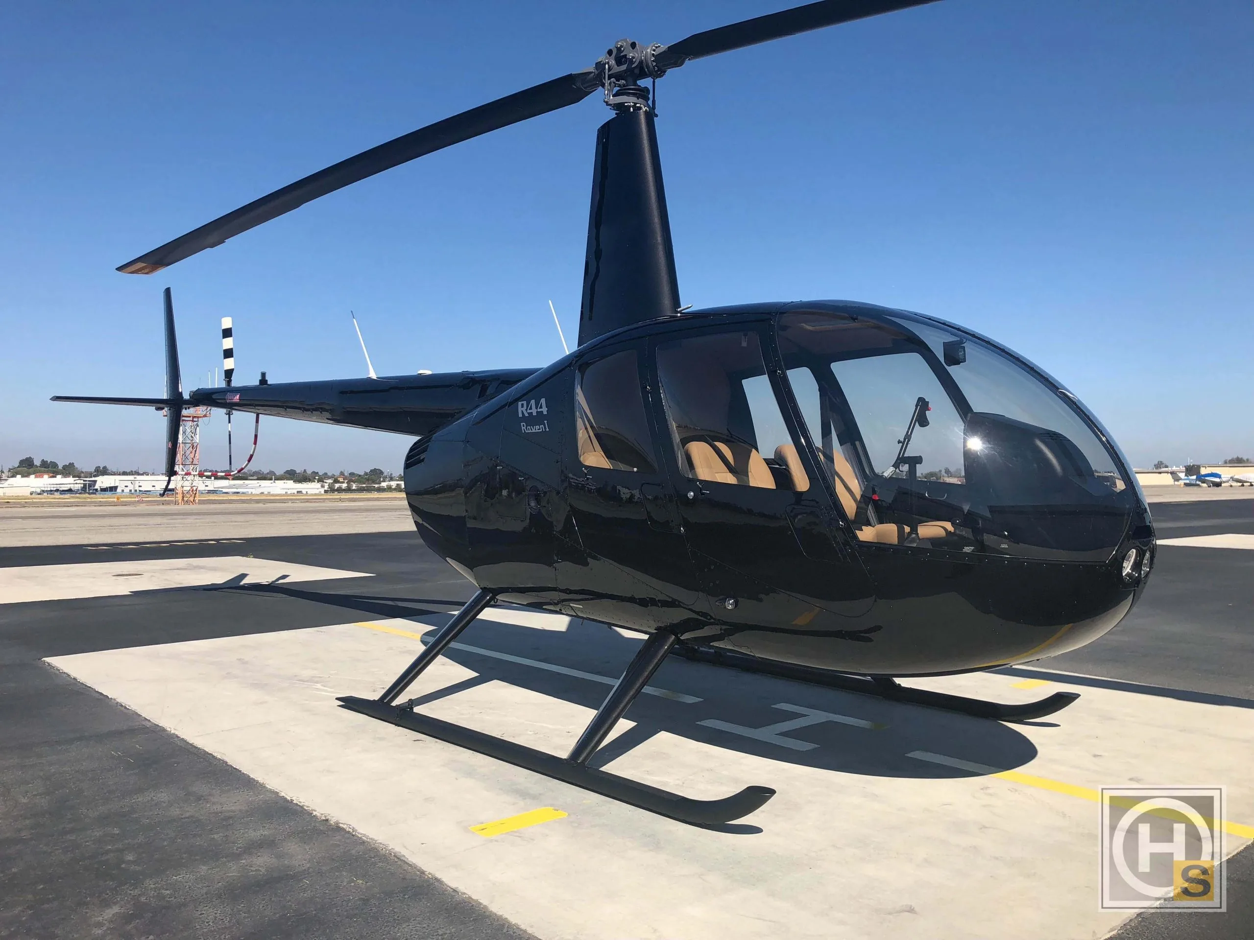 Exterior view of a 2018 Robinson R44 RAVEN I.