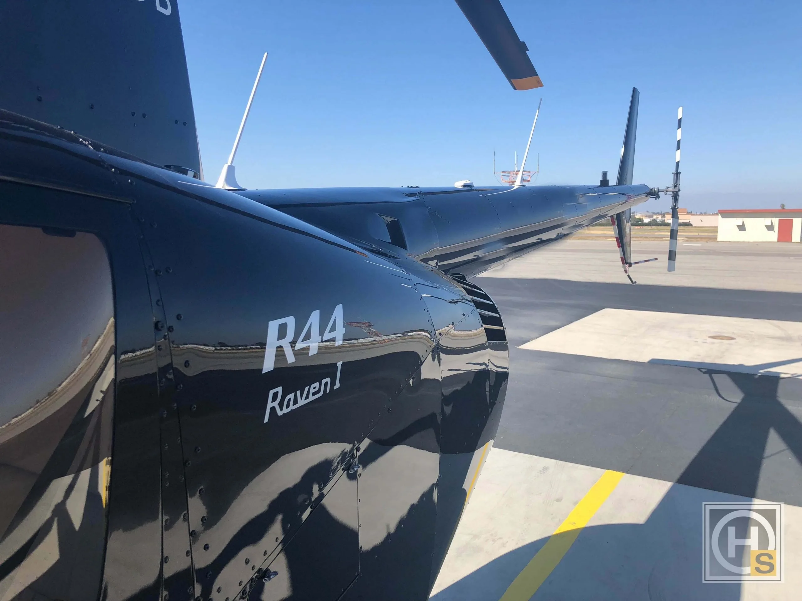 Exterior view of a 2018 Robinson R44 RAVEN I.