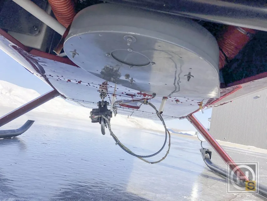Engine detail of a 2019 Robinson R44 RAVEN I.