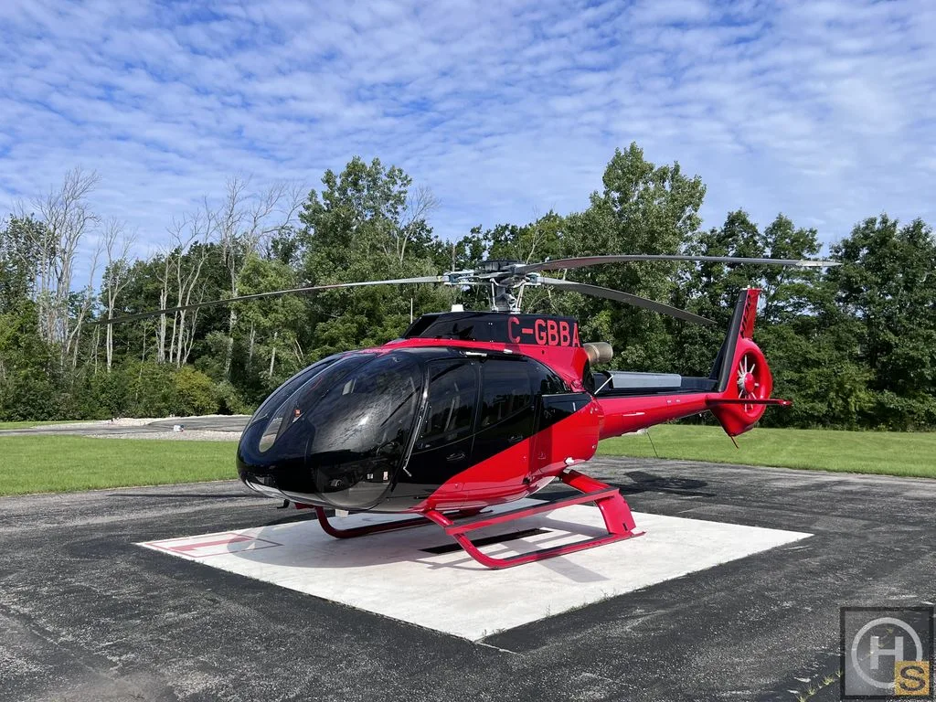 Marketing image of a 2022 Airbus H130 T2 (EC130 T2).