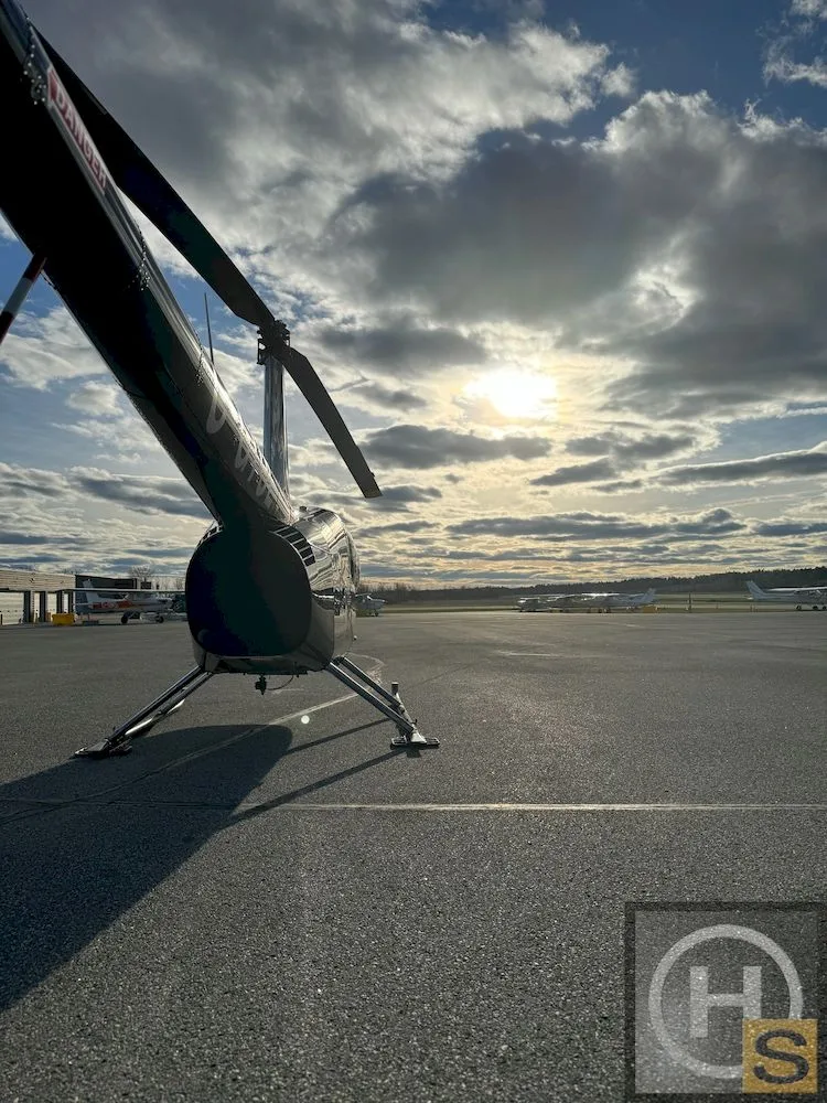 Exterior view of a 2022 Robinson R44 Raven I – 2022, C-GTOL.