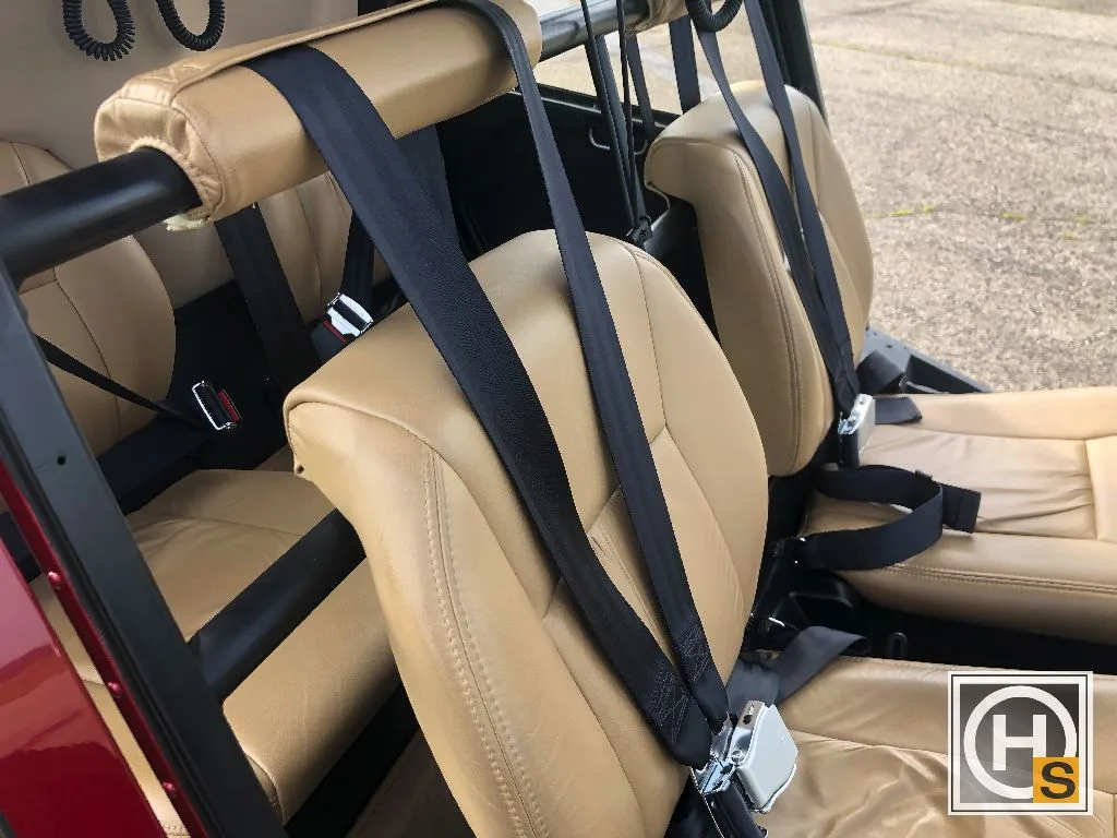 Cabin interior of a 2012 Robinson R44 RAVEN II 2012.