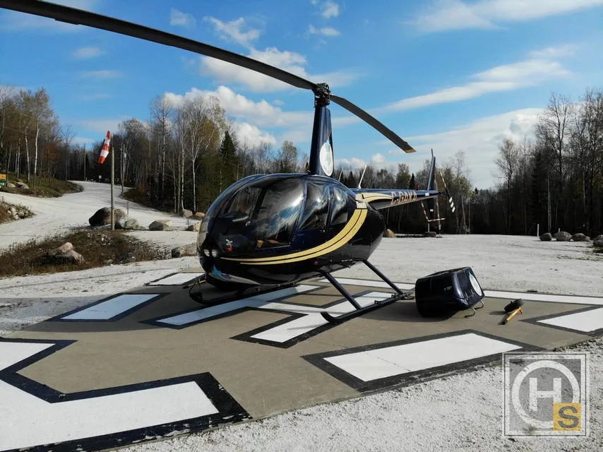 Exterior view of a 2017 Robinson R44 RAVEN II.