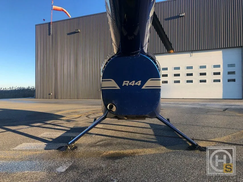 Engine detail of a 2018 Robinson R44 RAVEN II-OVERHAULED AUGUST 2018.