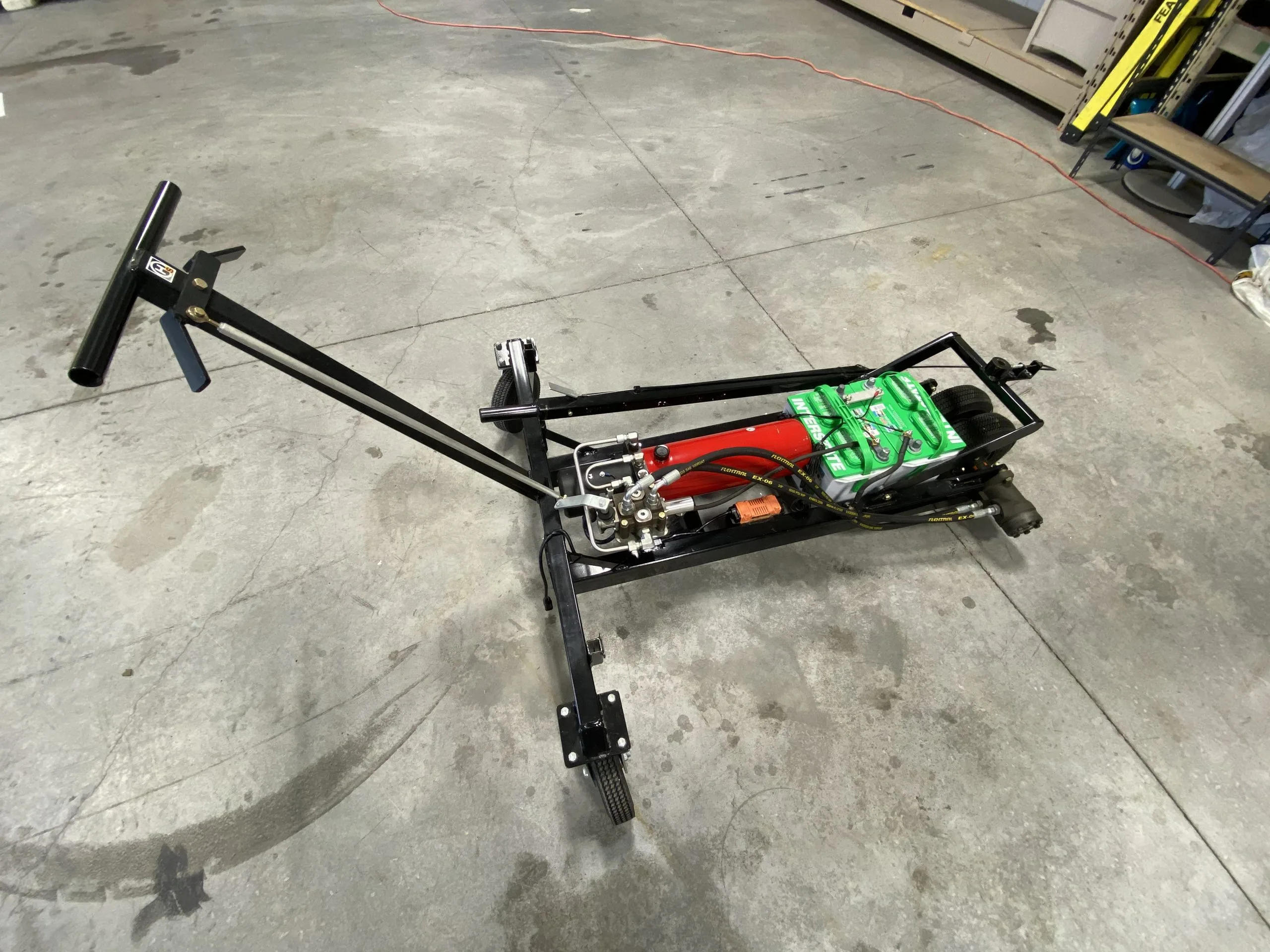 Exterior view of a Robinson R22 - R44.