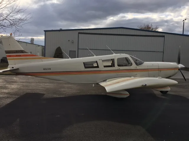 Exterior view of a 1968 Beechcraft 36, N7501N.