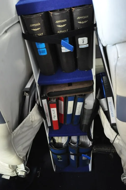 Avionics suite of a 1973 Beechcraft DUKE.