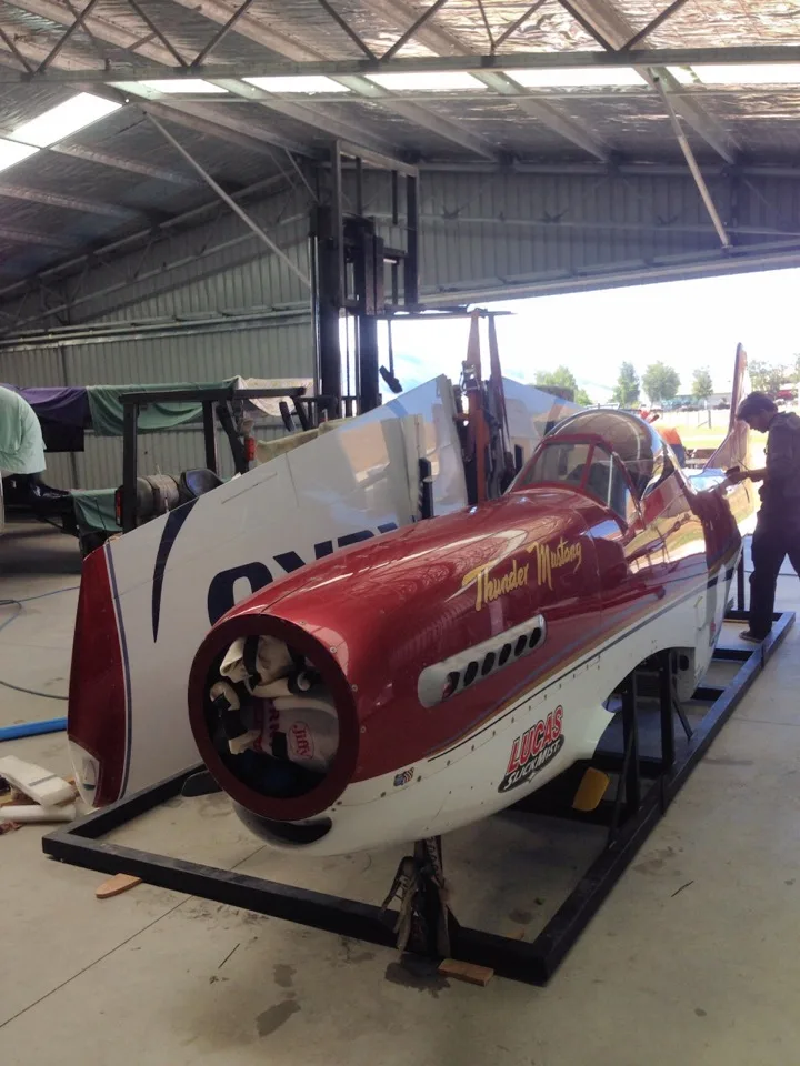 1995 Kiwi Thunder Mustang