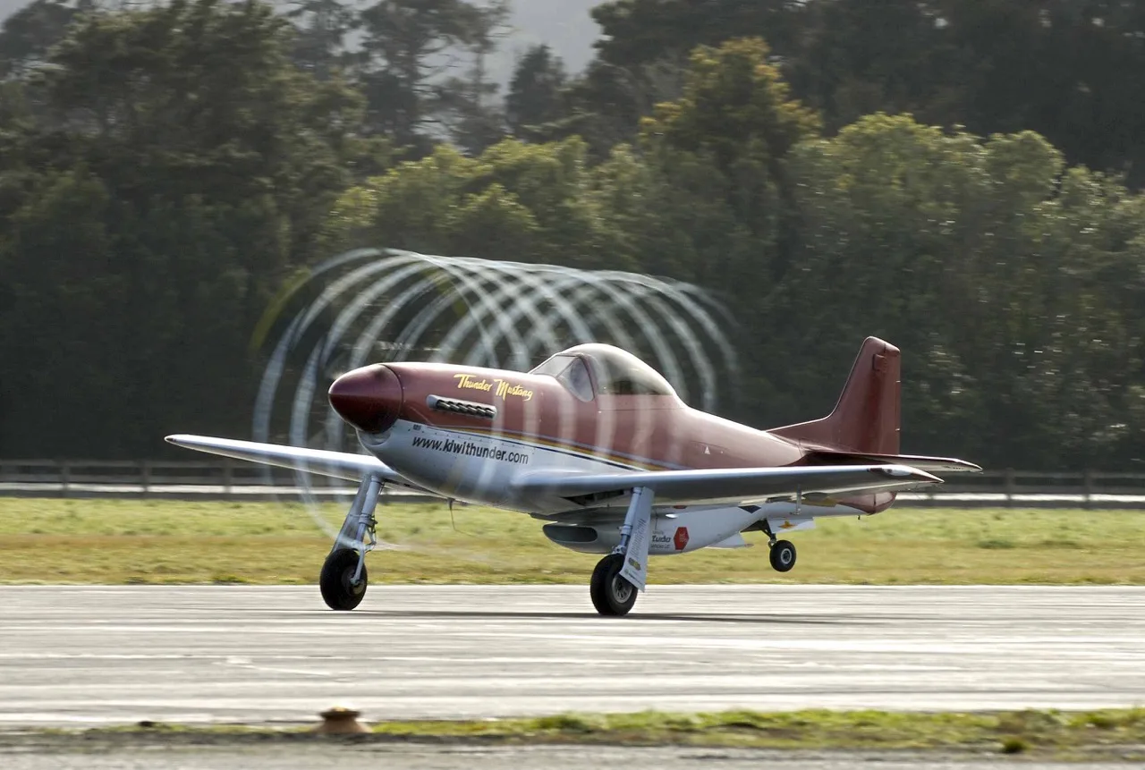 Marketing image of a 1995 Thunder Mustang.