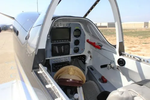 Cockpit and instrument panel of a 2008 Paul Kirch Thunder Mustang (Turbine).