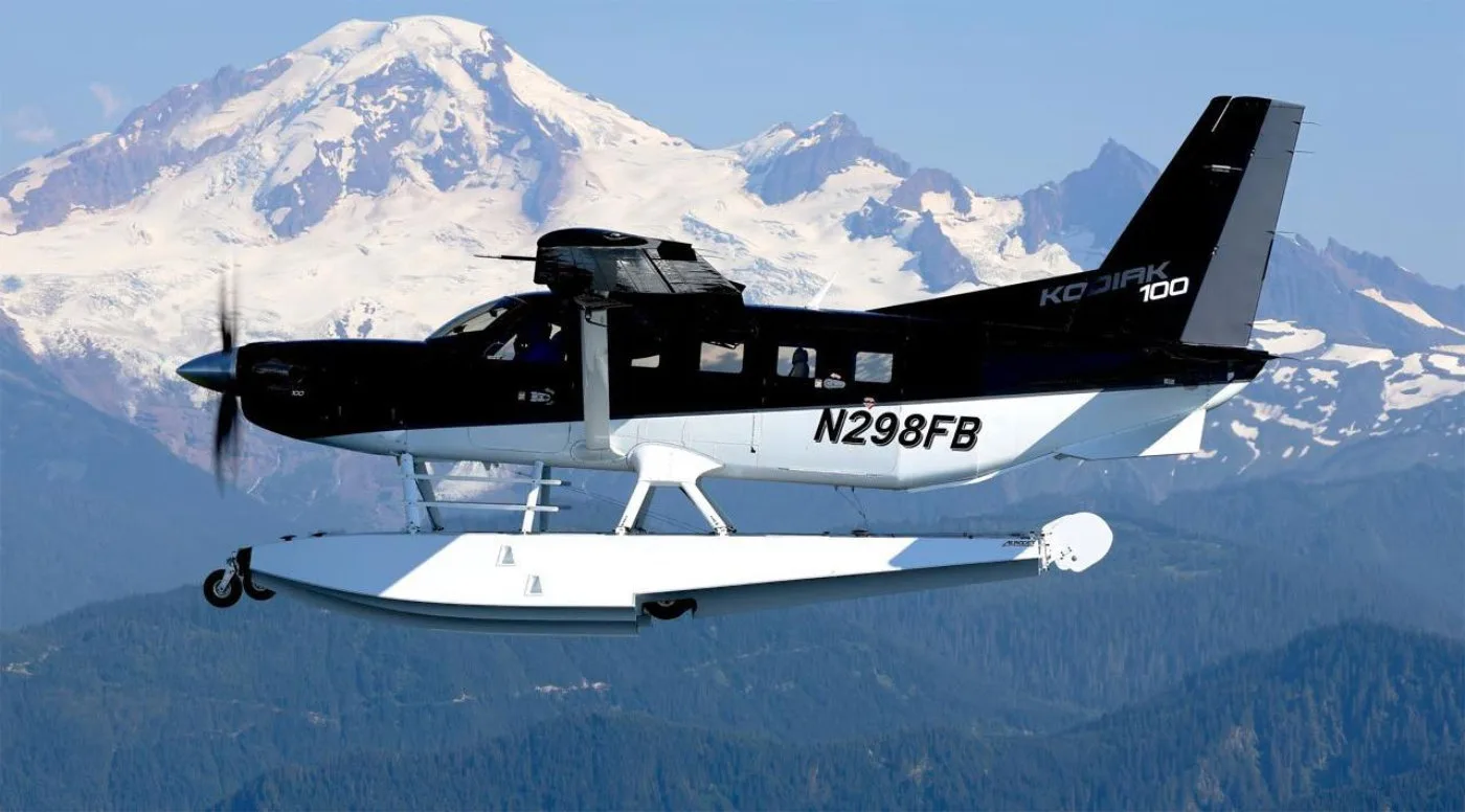 Exterior view of a 2023 Kodiak 100 Series III | Hopkinson Luxury Aircraft Sales, N298FB.