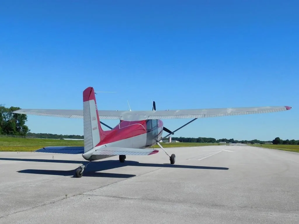 Exterior view of a 1953 Cessna 180 - N1692C Aircraft.