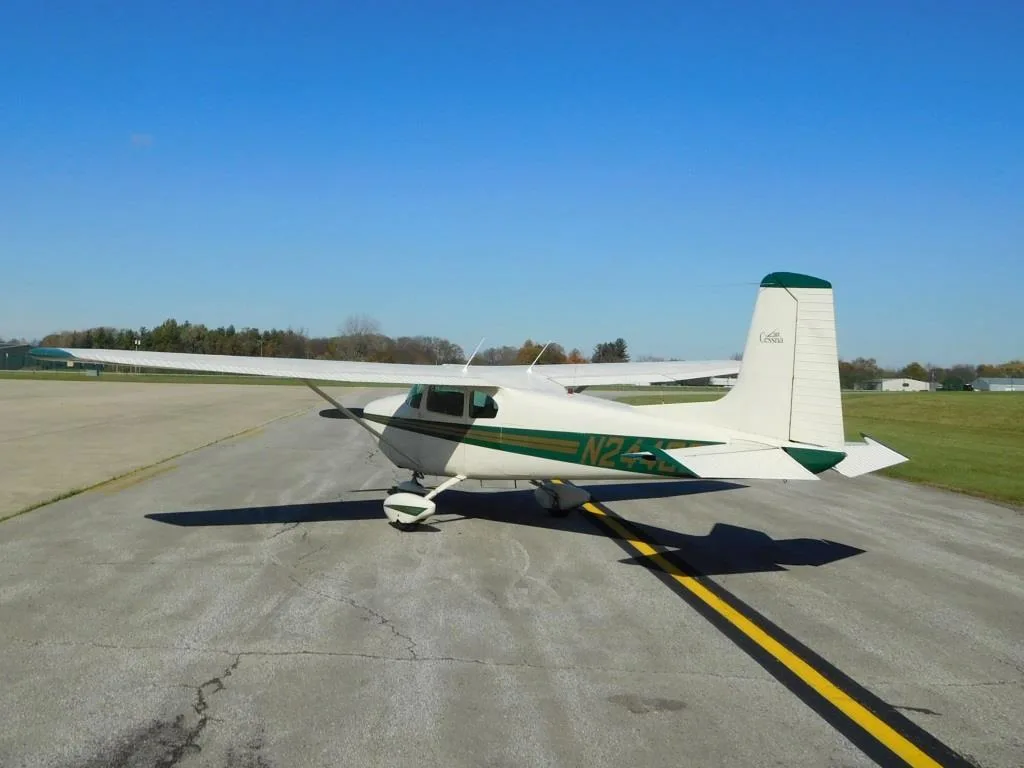 Exterior view of a 1959 Cessna 182-N2446G Aircraft.