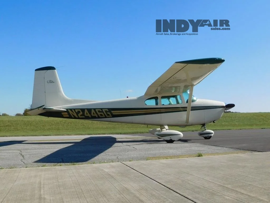 Exterior view of a 1959 Cessna 182-N2446G Aircraft.