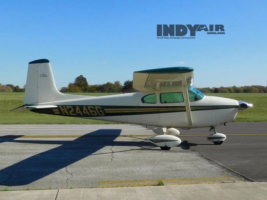 Exterior view of a 1959 Cessna 182-N2446G Aircraft.
