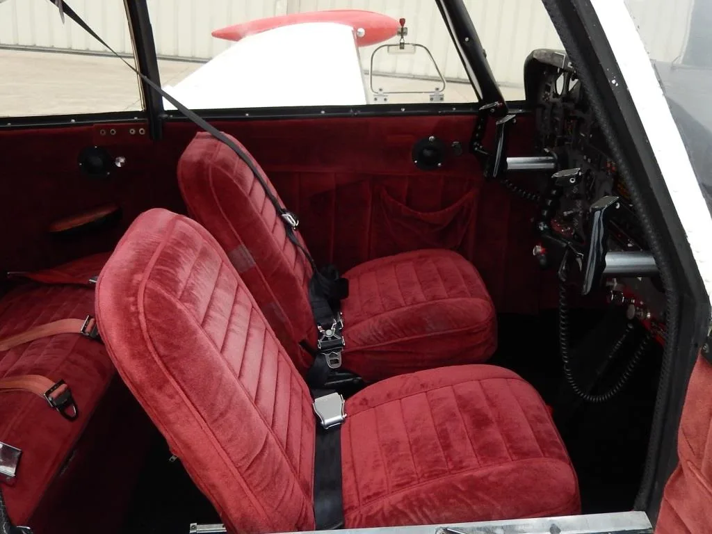 Cabin interior of a 1959 Piper Comanche 250- N5577P Aircraft.