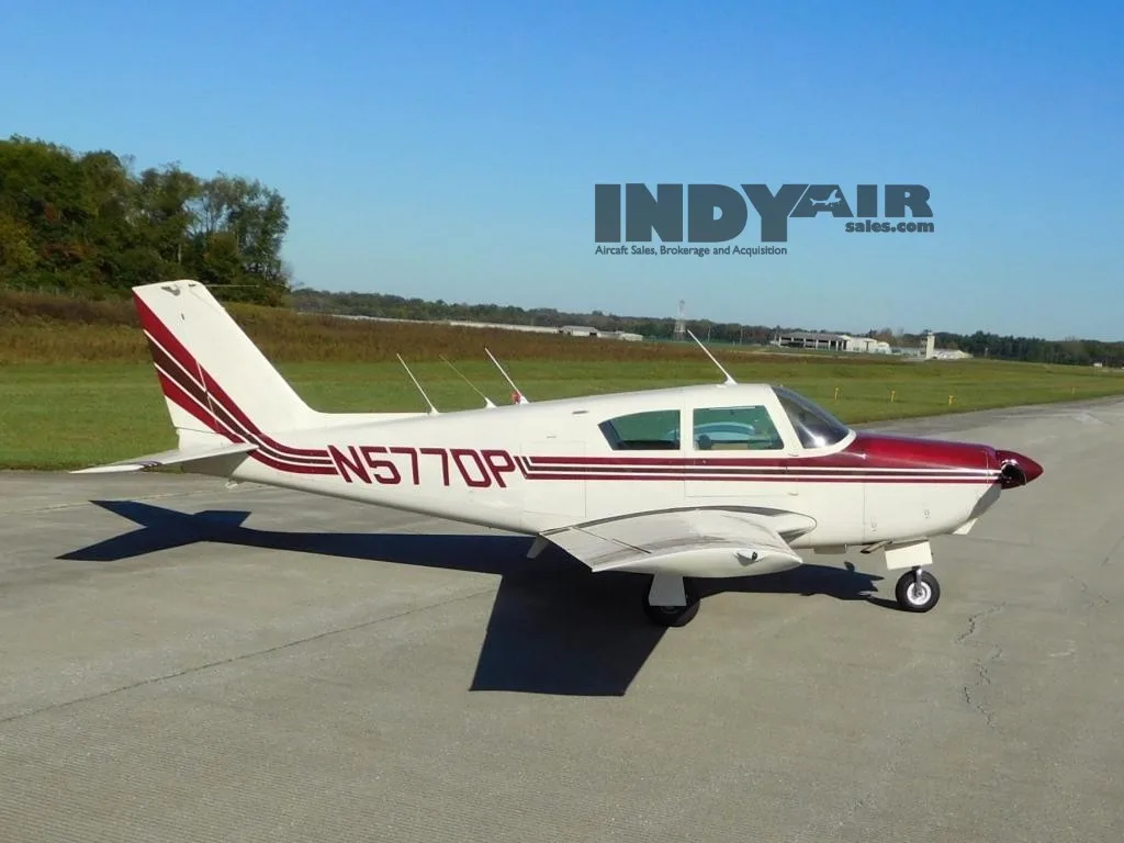 Exterior view of a 1959 Piper Commanche - N577DP Aircraft.