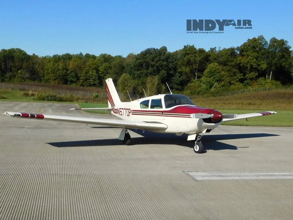Exterior view of a 1959 Piper Commanche - N577DP Aircraft.