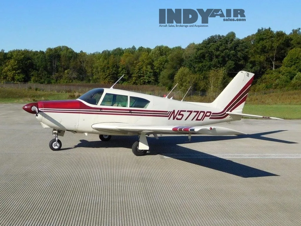 Exterior view of a 1959 Piper Commanche - N577DP Aircraft.