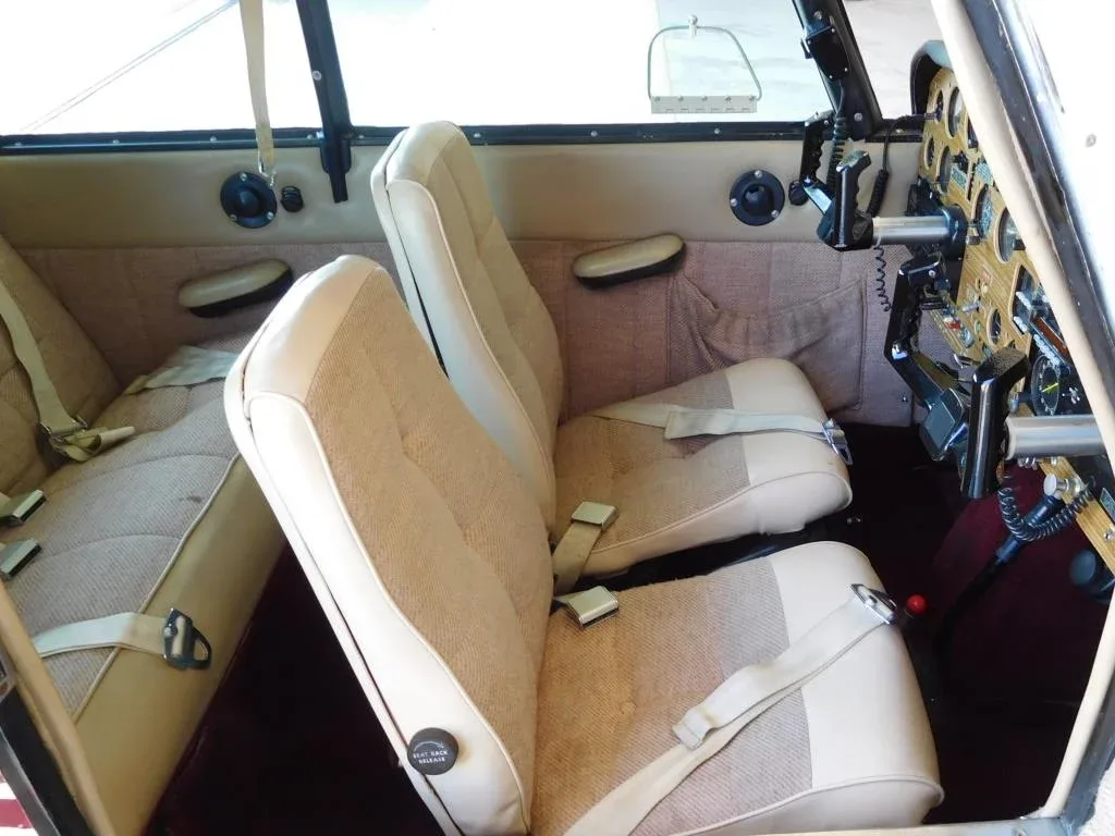 Cabin interior of a 1959 Piper Commanche - N577DP Aircraft.