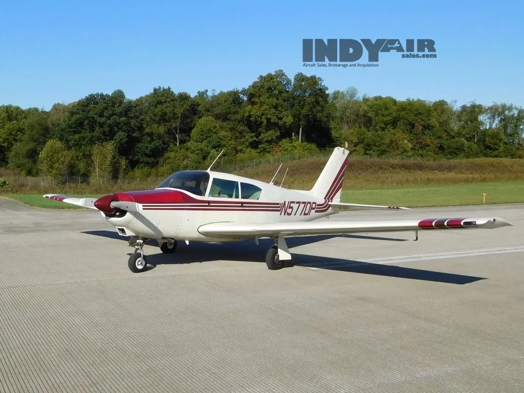 Exterior view of a 1959 Piper Commanche - N577DP Aircraft.