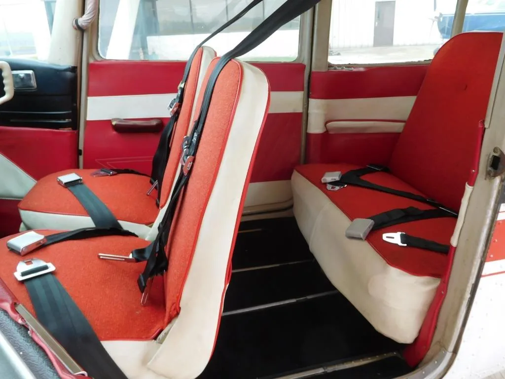 Cabin interior of a 1961 Cessna 182- N9063X Aircraft.