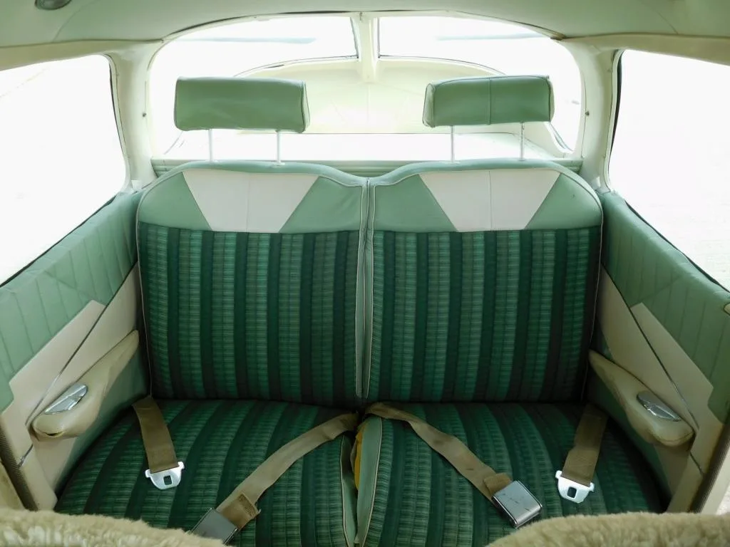 Cabin interior of a 1962 Cessna 182 - N2940Y Aircraft.