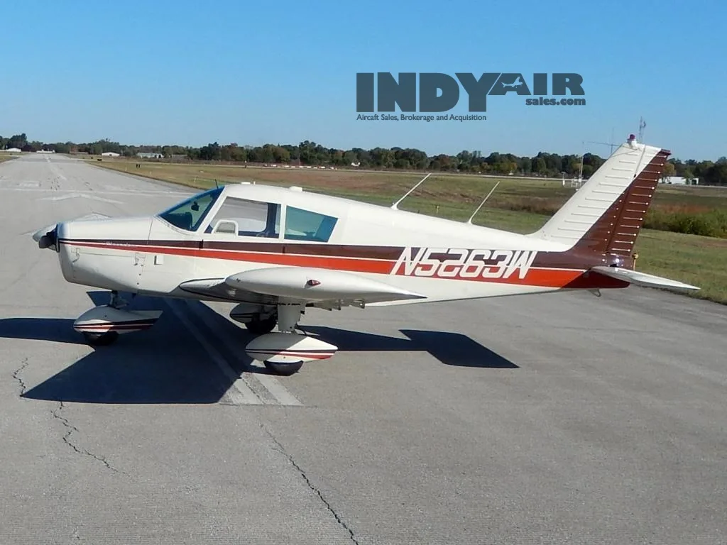 Exterior view of a 1962 Piper Cherokee 160- N5263W Aircraft.