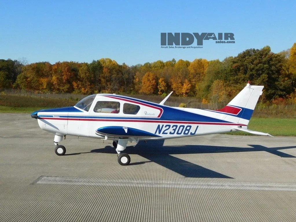 Exterior view of a 1963 Beech Musketeer - N2308J Aircraft.