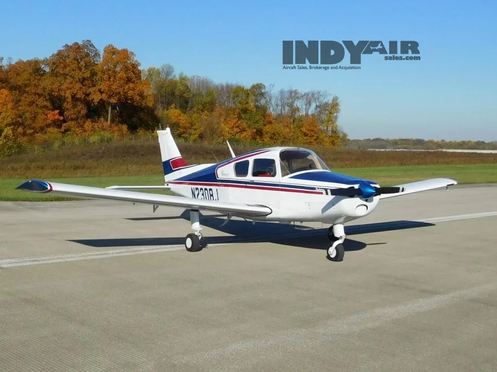 Exterior view of a 1963 Beech Musketeer - N2308J Aircraft.