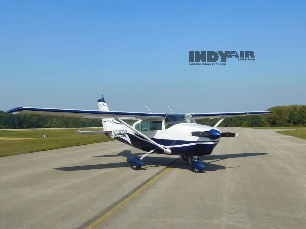 Exterior view of a 1963 Cessna 205 - N205BP Aircraft.